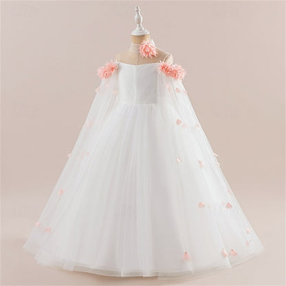 Princess Girl Flower Kid's Dress Girls'