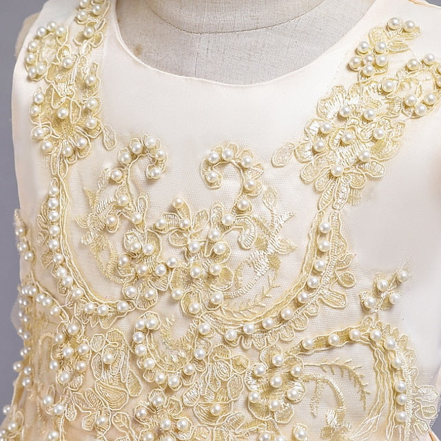 Girls' Wedding Girl Dress Party Flower