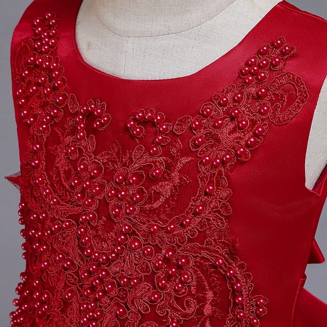 Girls' Wedding Girl Dress Party Flower