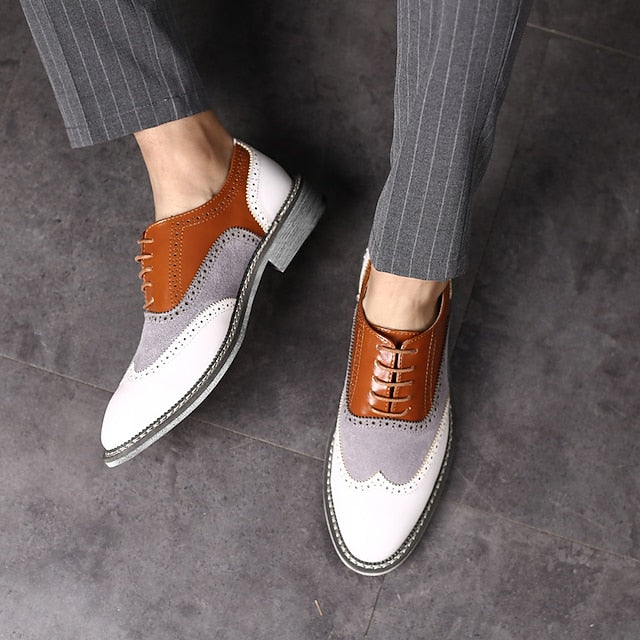Spectator Wingtip Gatsby-Inspired Oxford in Men's Shoes