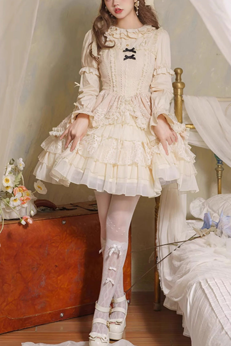 Elegant Ballet Sleeveless Layered Cake Sweet Lolita JSK