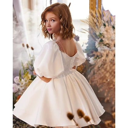 Girls' Princess Flower Girl Kid's Dress