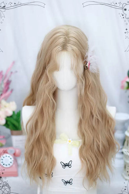 Long Natural Center Part Sweet Lolita Wig