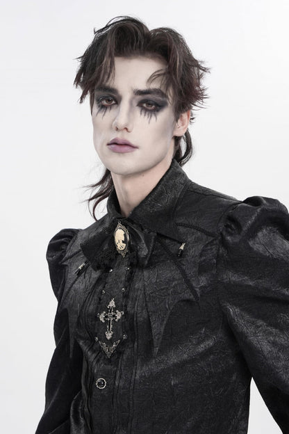 Ruffled Bow Lace Gothic Royal Neckwear