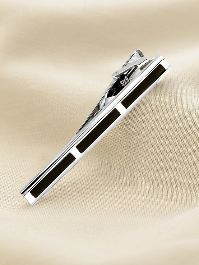 Tie - Slim Men's Metal Clip