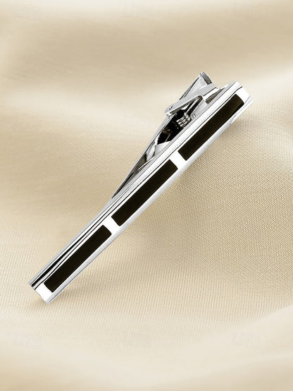 Tie - Slim Men's Metal Clip