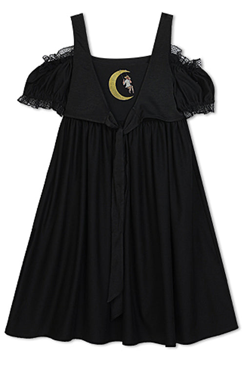 Reversible High-Waist Short-Sleeve Sweet Lolita Dress