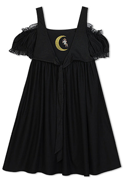 Reversible High-Waist Short-Sleeve Sweet Lolita Dress