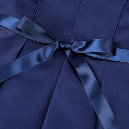 Color Kids Party Dress Sleeveless Solid Formal Girls'