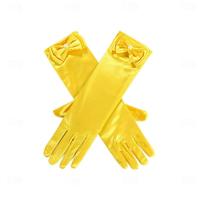 Princess Cute Dress Beauty Belle Flower the Beast Girl and