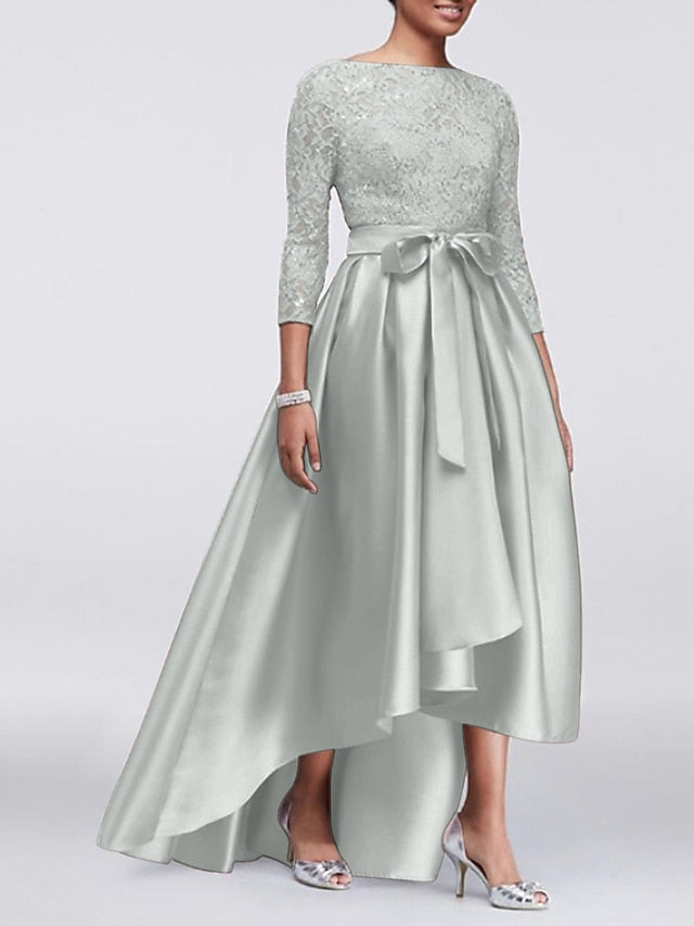 the Bride Mother of Size Wedding Dress Plus Elegant A-Line Guest