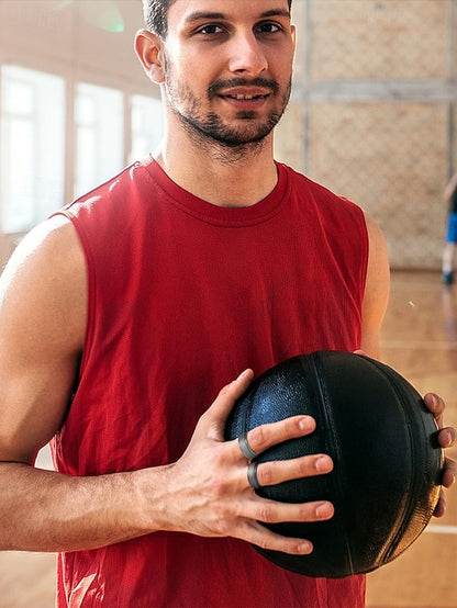 Ring – Matte Silicone Durable Men Comfortable Black for