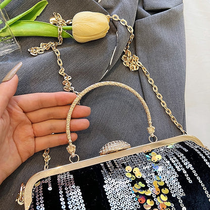 Synthetic Party Handbag Bags Women's Bag Clutch Dome