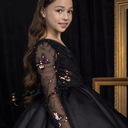 Flower Kids Party Dress Girls' Communion Girl First