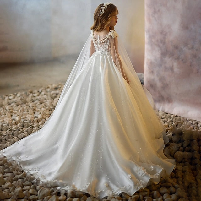 Communion Flower Formal First Dress Girls' Girl