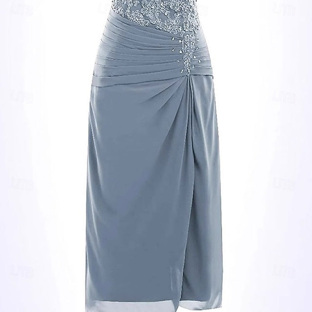 Mother of Simple the Trumpet Elegant Bride / Mermaid Dress Crew