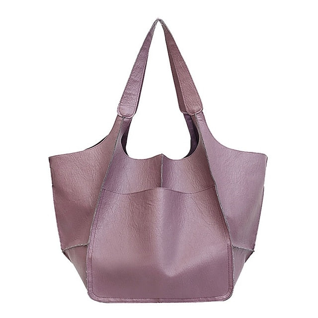 Women's Men's PU Party Leather Bag Shoulder Handbag