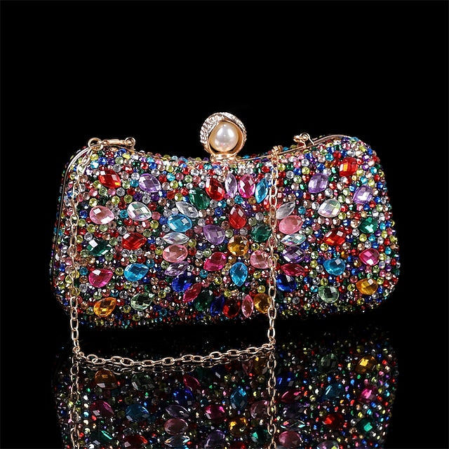 Women's Matching Heel Kitten Shoes Crystal-Embellished and