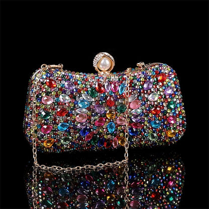 Heel and Matching Women's Kitten Shoes Crystal-Embellished