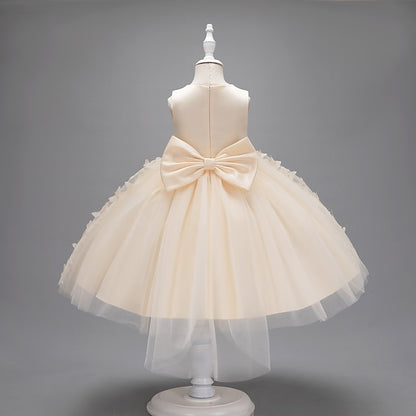 Girl Kids Party Girls' Flower Butterfly Dress