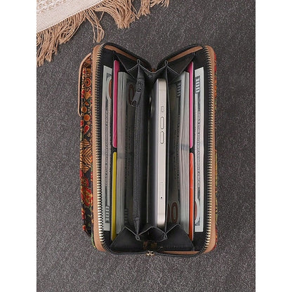 Women’s Boho Vintage Bag with Adjustable Crossbody Phone