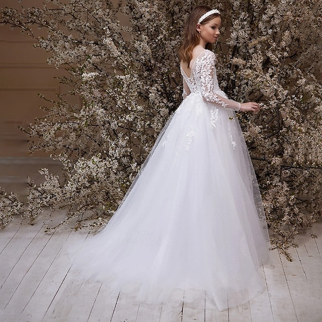 Princess First Girl Girls' Formal Flower Dress