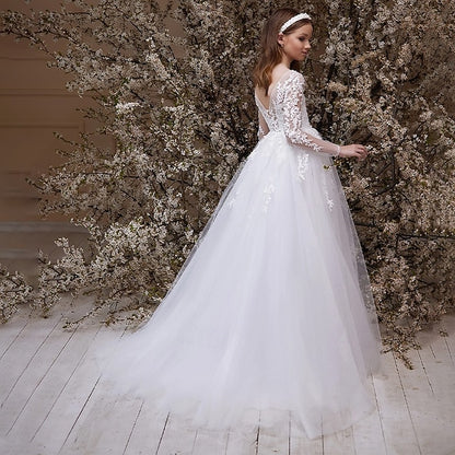 Princess First Girl Girls' Formal Flower Dress