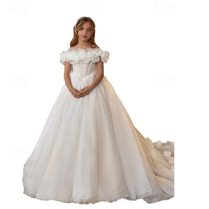 Dress Communion First Formal Girl Girls' Flower