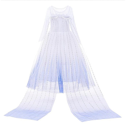 Flower Movie Girl Cosplay Dress Girls' Princess Elsa