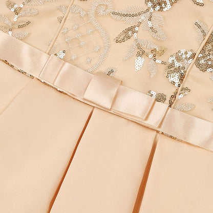 Color Kids Party Dress Sleeveless Solid Formal Girls'