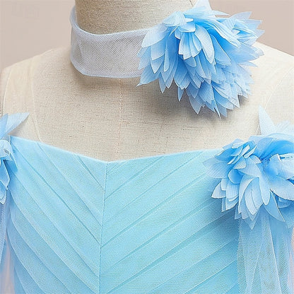 Princess Girl Flower Kid's Dress Girls'