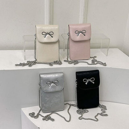 Leather Women's Phone Bag Daily PU Mobile Crossbody