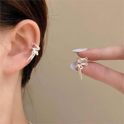 Ribbon Ear Wrap Earrings