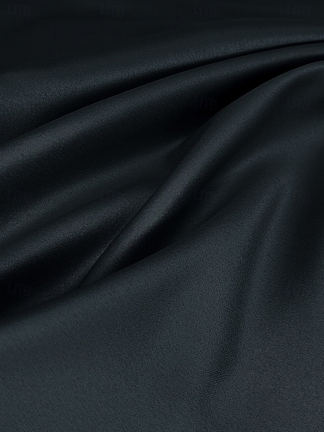 / A-Line Brush Gown Evening Elegant Wedding Sweep Dress Guest