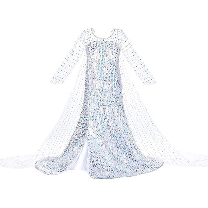 Flower Princess Movie Frozen Dress Girls' Elsa Girl