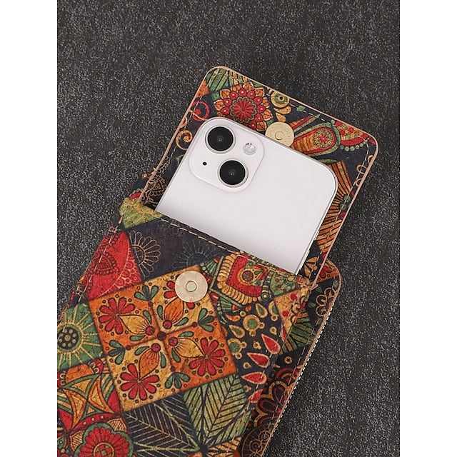 Vintage Bag with Women’s Phone Adjustable Crossbody Boho