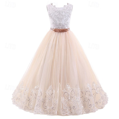 Girls' Girl Dress Flower Kid's Princess