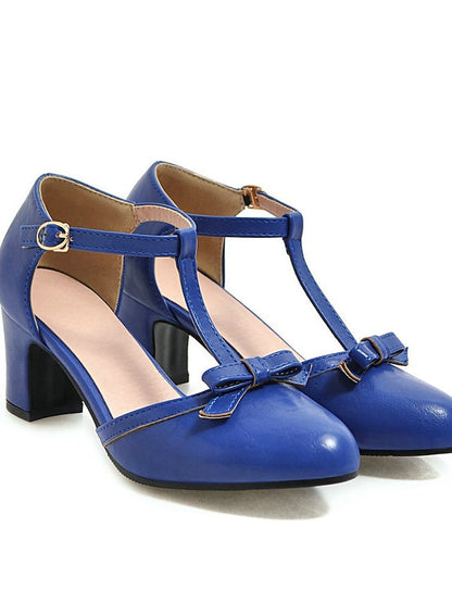 1950s Vintage Shoes 20s Chunky T-strap heels Roaring Heels Retro