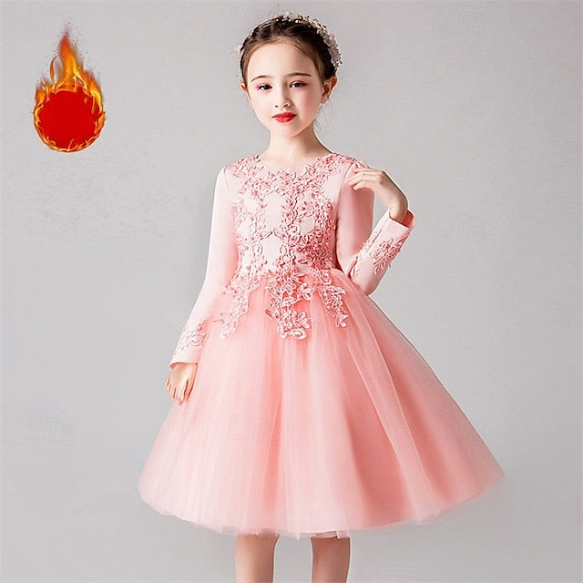 Girls' Dress Kid's Flower Girl Princess