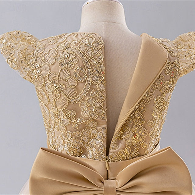 Kid's Girls' Flower Dress Girl Princess