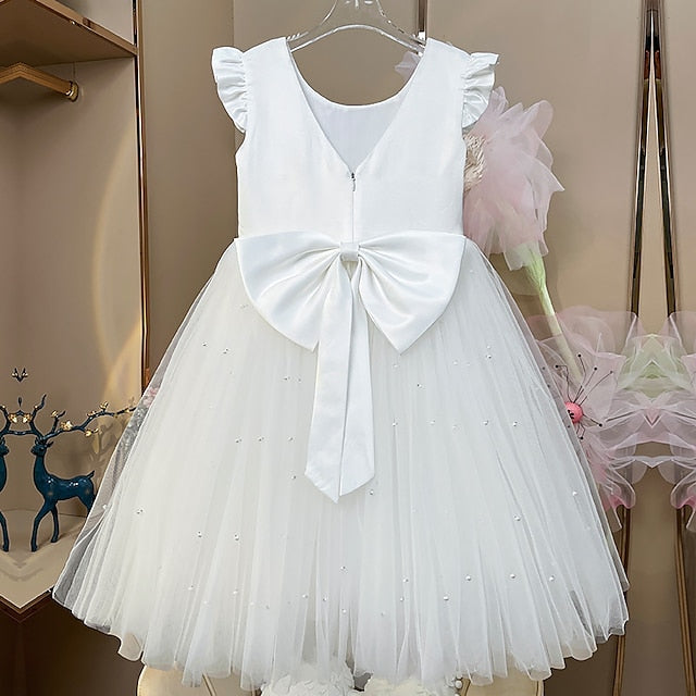 Flower Princess Dress First Communion Girl Girls'