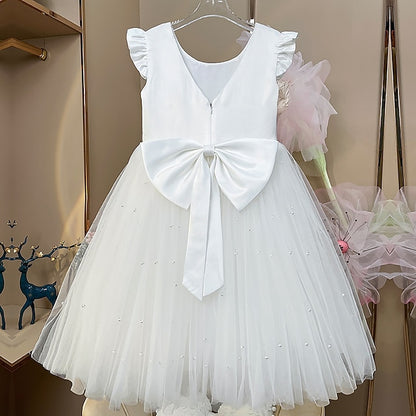 Flower Princess Dress First Communion Girl Girls'