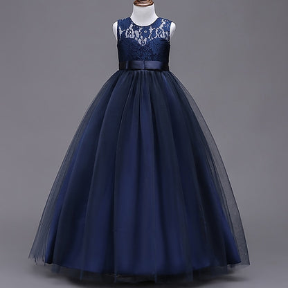 Girls' Flower Girl Party Dress Evening Gown