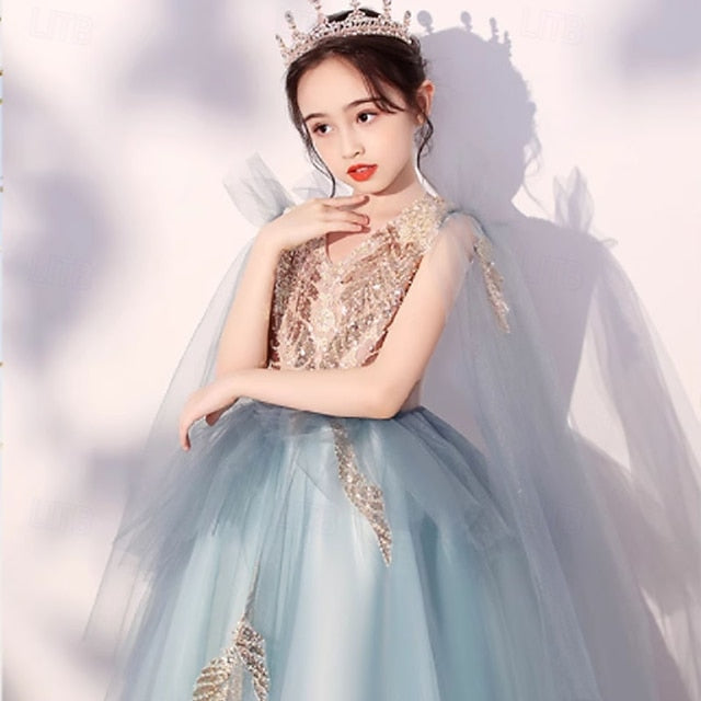 Kid's Girls' Flower Dress Princess Girl