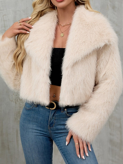 Fur Warm Coat Comfortable Women's Faux Leathers Furs