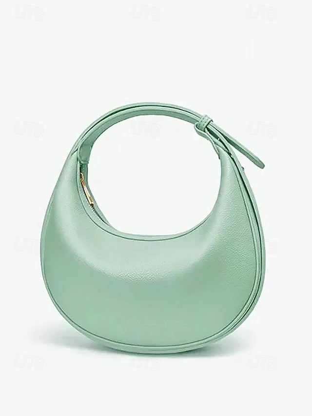 Crescent Elegant Shoulder White - Bag Women's Stylish