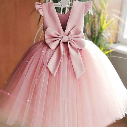 Flower Princess Dress First Communion Girl Girls'