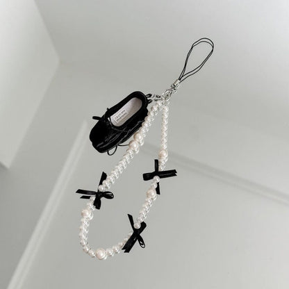 Handmade Bead Pearl Theatrical Phone Strap