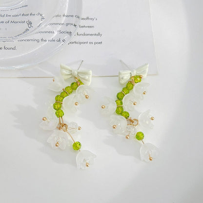 Lily Of The Valley Dangle Earrings