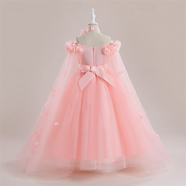 Princess Girl Flower Kid's Dress Girls'